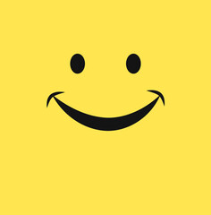 Smile Vector Template Design Illustration