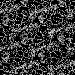 pattern, seamless, quatrefoil, tulip, flower, floral, geometric, moorish, arabesque, minimalist, modern, wallpaper, background, texture, grey, white, pastel, vector, illustration, design, decorative, 