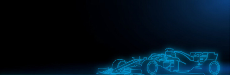 Neon Velocity: Cyberpunk Vehicle Line Art Series, Electric Blue Motion: Minimalist Futuristic Transport Vectors, Cyber Circuit: Glowing Neon Outlines of Iconic Vehicles © Sirajudden