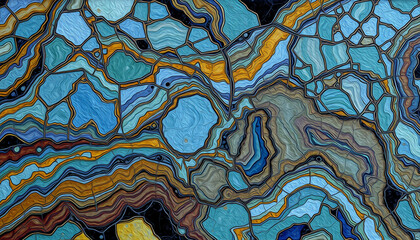 Marble .  Pattern for covers, for printing on wall decorations, leaflets.