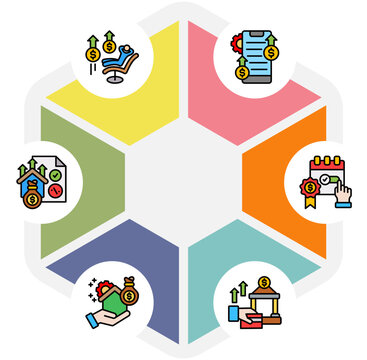 Business Operations and Process Management Icons