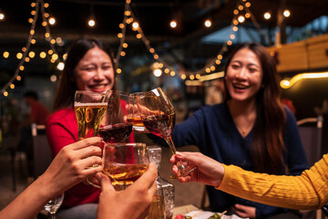 Celebrate whisky at an intimate party at a camping restaurant group celebration.