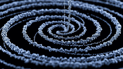 Spiral String Beads