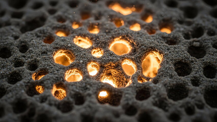 Lava Glow Holes