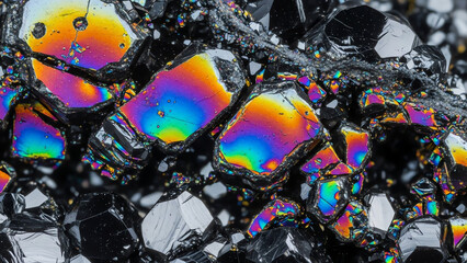 Main Subject Rock Mineral Rainbow Surface