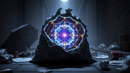 Mysterious Portal Within Bag