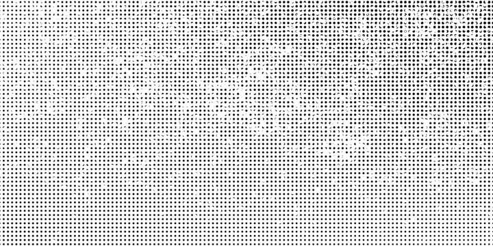 Grunge halftone texture faded dot noise overlay. Vintage rough print pattern background. Abstract retro classic sport