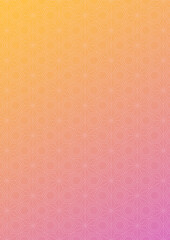 麻の葉と亀甲模様のきれいな和風背景