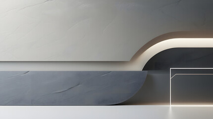 Modern Stone-Gray Abstract Gradient Background with Subtle Depth Lighting