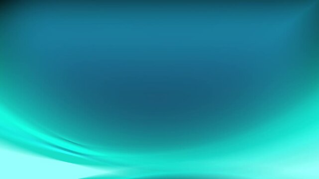 Abstract Blue Teal Gradient Glow Wave Motion Background