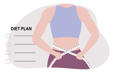 Diet Plan and Body Measurement Tracking for Weight Management