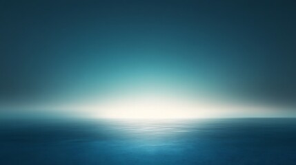 Obraz premium Minimal blue gray corporate gradient background with soft lower illumination, clean upper space for dashboards, business headlines, and executive presentations