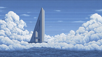 Exploring Dreamlike Architecture Among Clouds: A Captivating Journey Through Modern Design and Aerial Beauty
