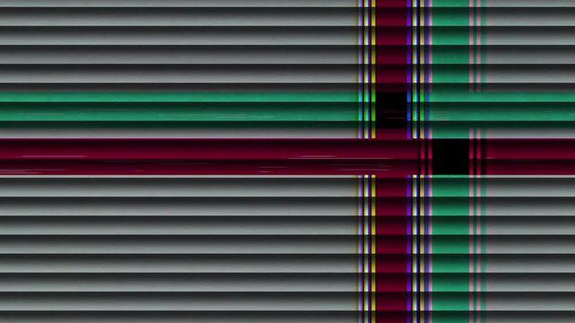 Vintage VHS noise transition with static interference and tape damage effects, adding authentic retro character to videos.