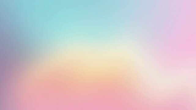 A colorful background with a rainbow and a blue sky. The background is very bright and colorful. Pastel therapeutic gradient, soft blending colors, calm soothing atmosphere, minimal clean design theme