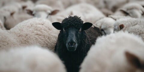 Creative Concept Illustrating Individual Power and Vision