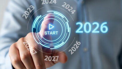 Starting new project in 2026 with futuristic interface