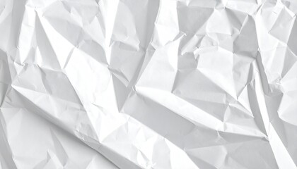 Close-up of crumpled white paper, showing texture and light play (3)