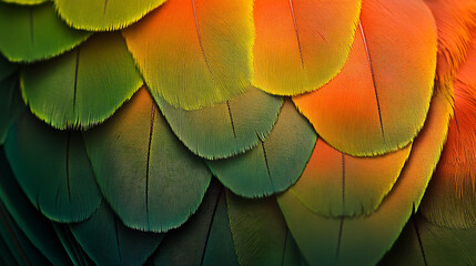 blue and yellow macaw feathers