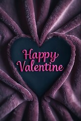 Extreme Macro Velvet Heart Rich Tonal Contrast.