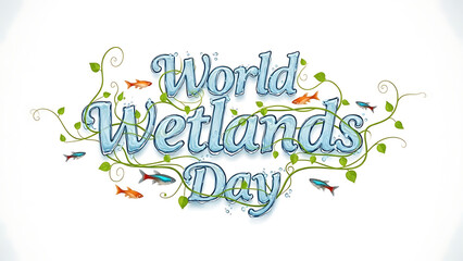 Celebrating world wetlands day with nature's beauty