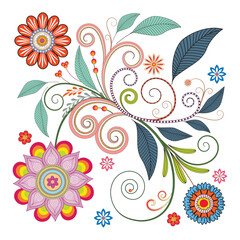 Graphic elements for vector design. Swirl vintage elements decorative ornamental design illustration. 