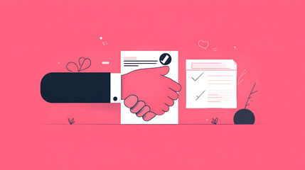 Business and sales-themed background with icons like shopping carts, money, stores, and packages. Ideal for wallpaper, presentations, marketing, and e-commerce designs.