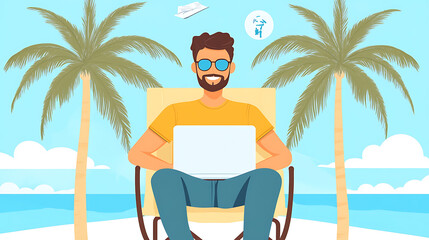 Business and sales-themed background with icons like shopping carts, money, stores, and packages. Ideal for wallpaper, presentations, marketing, and e-commerce designs.