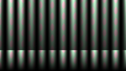 Abstract black and white striped background pattern featuring a silk texture design with light and dark lines for a theater stage curtain backdrop or vector wallpaper illustration