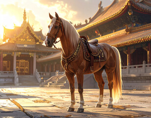 Horse Chinese New year fire 281739281913