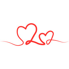 Heart Line Continuous