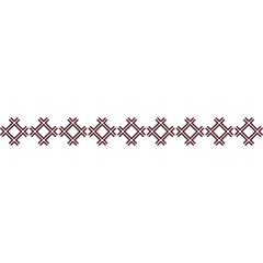 Tribal Ethnic Border Pattern