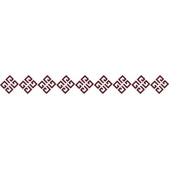 Tribal Ethnic Border Pattern