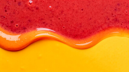 Elegant Smoothie Waves Creating Premium Abstract Food Background Design Visual