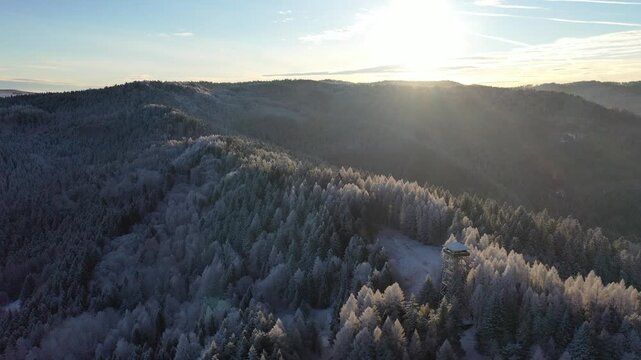 Malnik, Muszyna, zima 2025.
