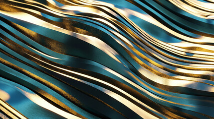 Abstract art with wavy lines,a play of light and shadow.