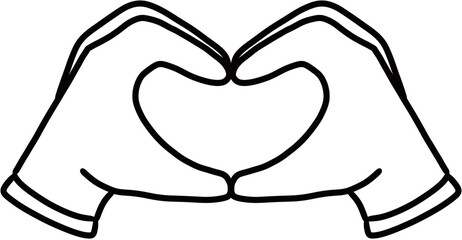 Hands drawing illust 손 