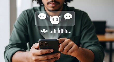 Exploring ai chatbot technology on smartphone for customer service and virtual assistant applications today