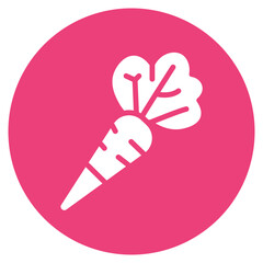 Obraz premium Vegetarian icon vector image. Can be used for Nutrition.