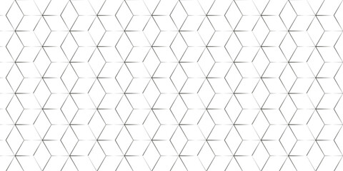 Fototapeta premium Vector abstract square modern tech grid line box. metal cube creative geometric fabric wall tiles gradient web triangle diamond honeycomb hexagon art decorative textile design.
