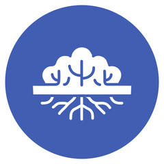 Understory icon vector image. Can be used for Rainforest.