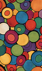 Tile or carpet pattern background with decorative, symmetrical elements. Ideal for wallpaper, textiles, or digital design projects.