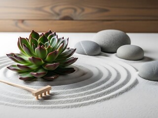 Minimalist Japandi Self-Care Flat Lay with Organic Spa Products and Essential Oil Bottle on Beige Background