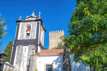 the small village of Obidos in Portugal