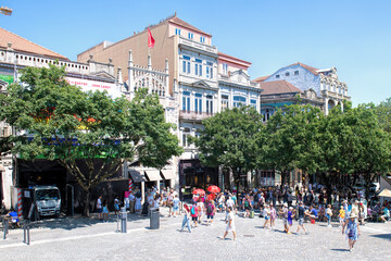 Porto in Portugal, its streets and monuments