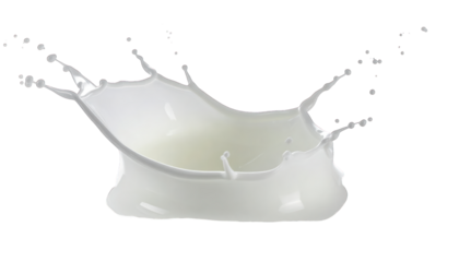 Isolated white liquid crown, symmetrical splash against a black background