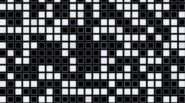 Broadcast Hi-Tech Blinking Illuminated Cubes Room Stage, Multi Color, Events, 3D, Loopable, 4K