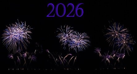 Feuerwerk Neujahr 2026