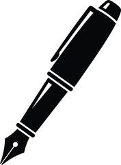 Fountain Pen Writing Tool Vector