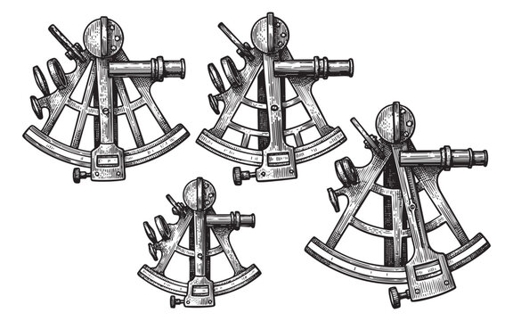 Sextant Nautical Navigation Instrument